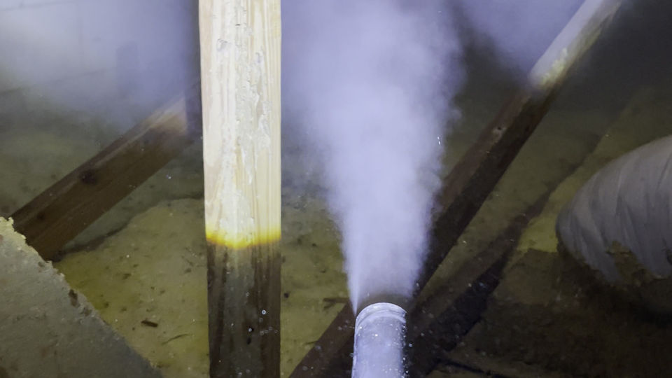 Attic Dusting Treatment